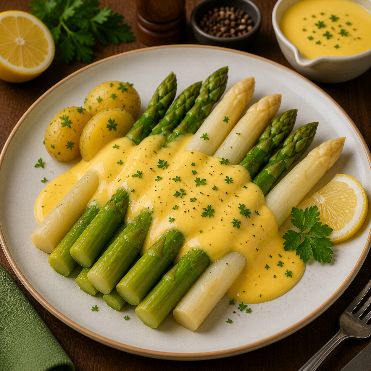 Spargel & Sauce Hollandaise
